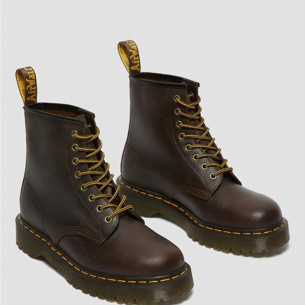 Dr.Marten’s 1460 BEX CRAZY HORSE LEATHER LACE UP BOOTS